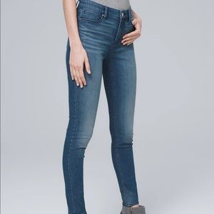 Ultimate sculpt high-rise skinny ankle jeans